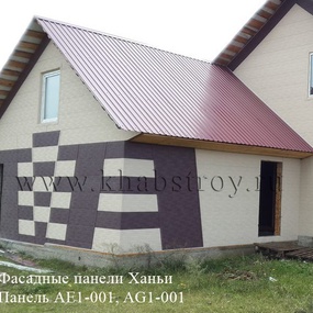 Фасадные панели Ханьи, панель AE1-001, AG1-001